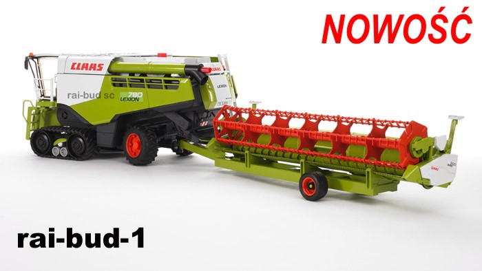 claas lexion 780 na gąsienicach