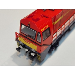 LOKOMOTYWA DIESEL HO G2000 Neusser Eisenbahn VOSSLOH 1:87 DC