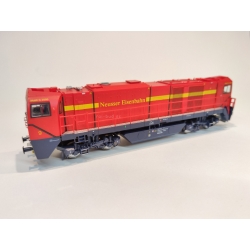 LOKOMOTYWA DIESEL HO G2000 Neusser Eisenbahn VOSSLOH 1:87 DC